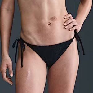 Nike Swim Swoosh Link Womens Terry Tie String Bikini